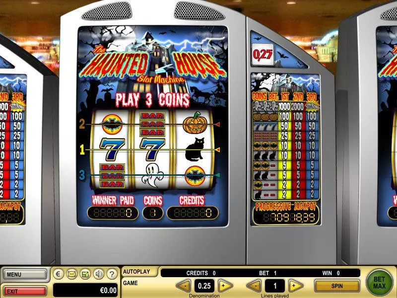 Haunted House Slots GTECH 
