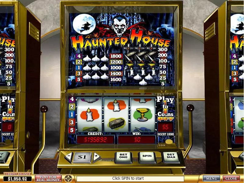 Haunted House Slots PlayTech 
