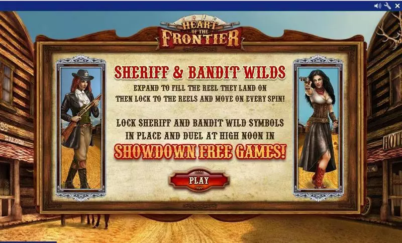 Heart of the Frontier Slots PlayTech Free Spins