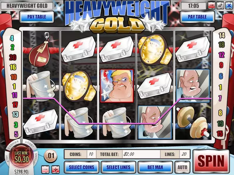 Heavyweight Gold Slots Rival Free Spins