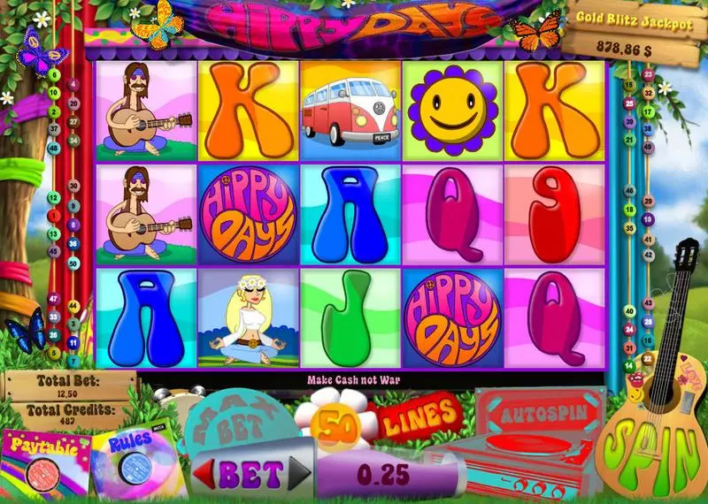 Hippy Days Slots bwin.party Free Spins