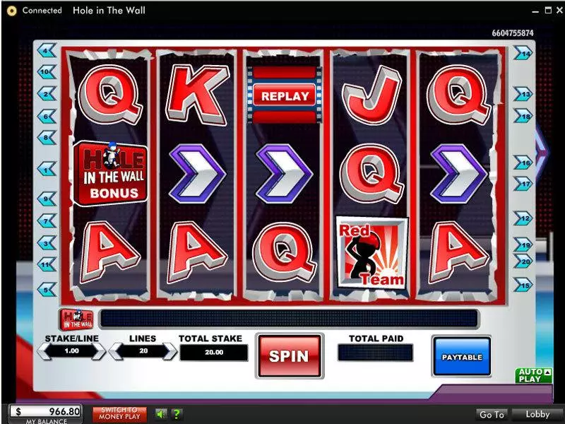 Hole In The Wall Slots OpenBet Free Spins