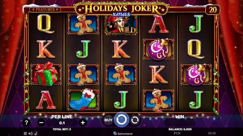 Holidays Joker – Xmas Slots Spinomenal Re-Spin