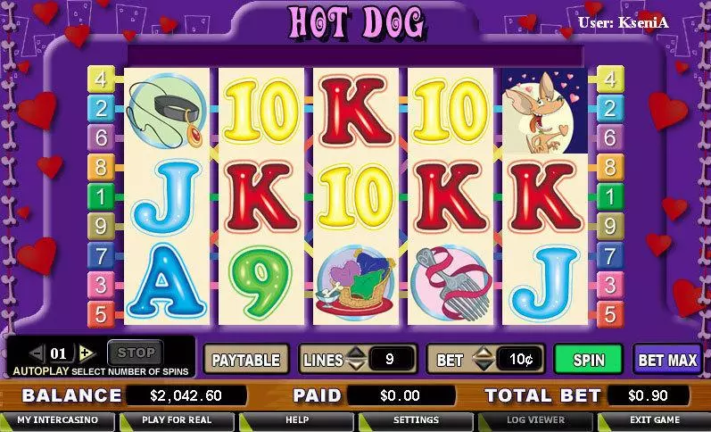 Hot Dog Slots CryptoLogic Second Screen Game