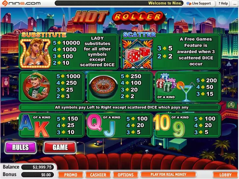 Hot Roller Slots Vegas Technology Free Spins