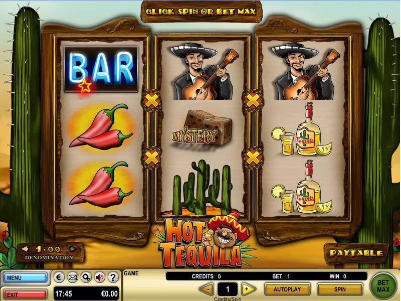 Hot Tequila Slots GTECH Free Spins