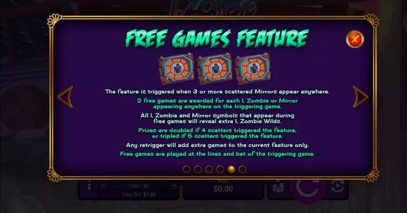 I, Zombie Slots RTG Free Spins