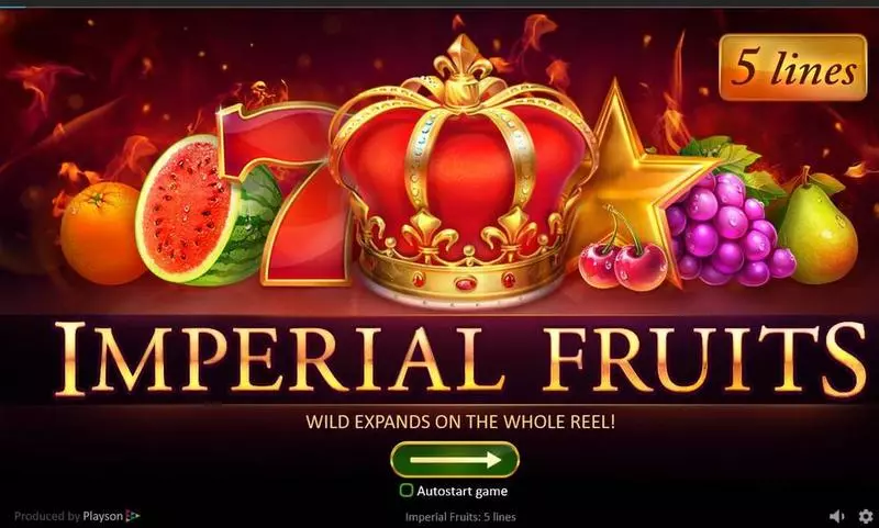 Imperial Fruits Slots Playson 