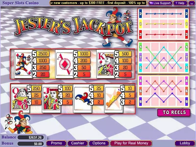 Jester's Jackpot Slots WGS Technology 