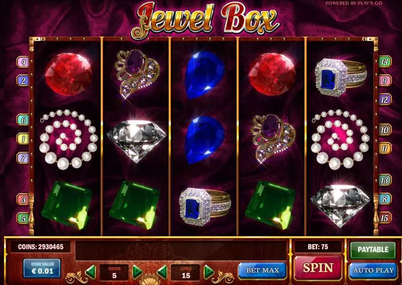 Jewel Box Slots Play'n GO Pick a Box