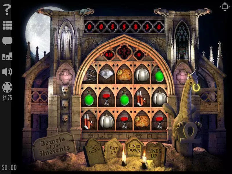 Jewels of the Ancients Slots Slotland Software Second Screen Game