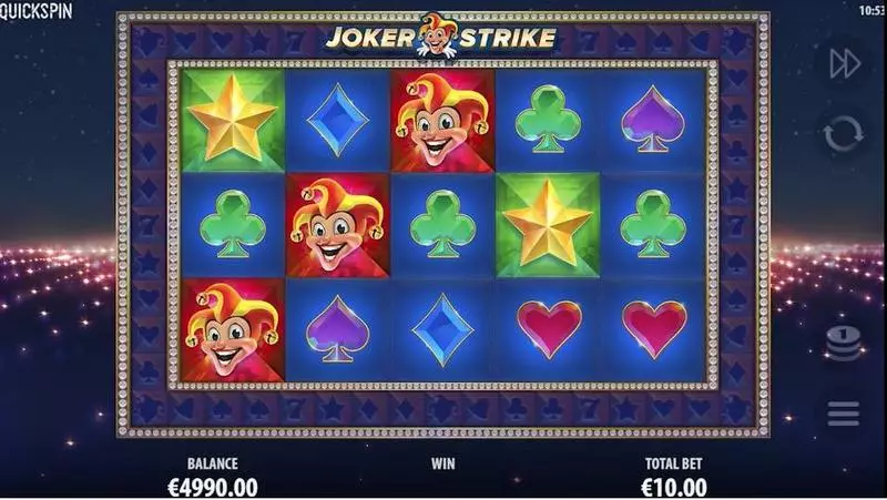 Joker Strike Slots Quickspin Wheel of Fortune