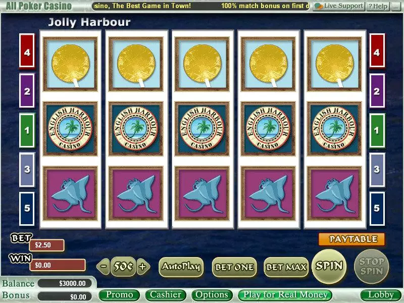 Jolly Harbour Slots WGS Technology 