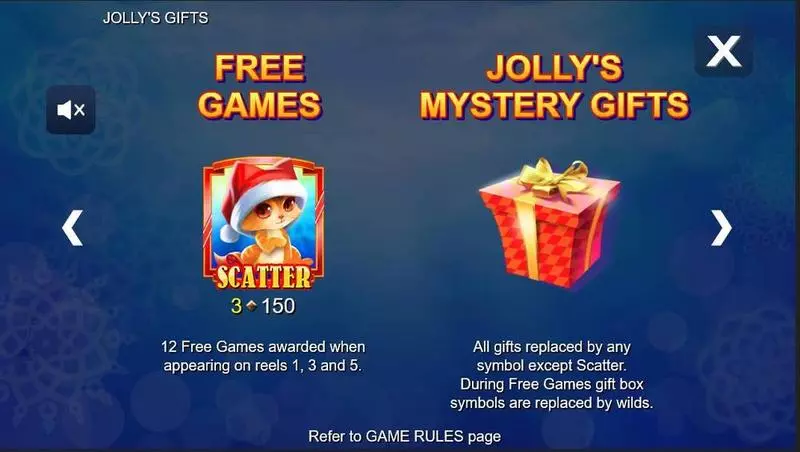 Jolly's Gifts  Slots Side City Free Spins