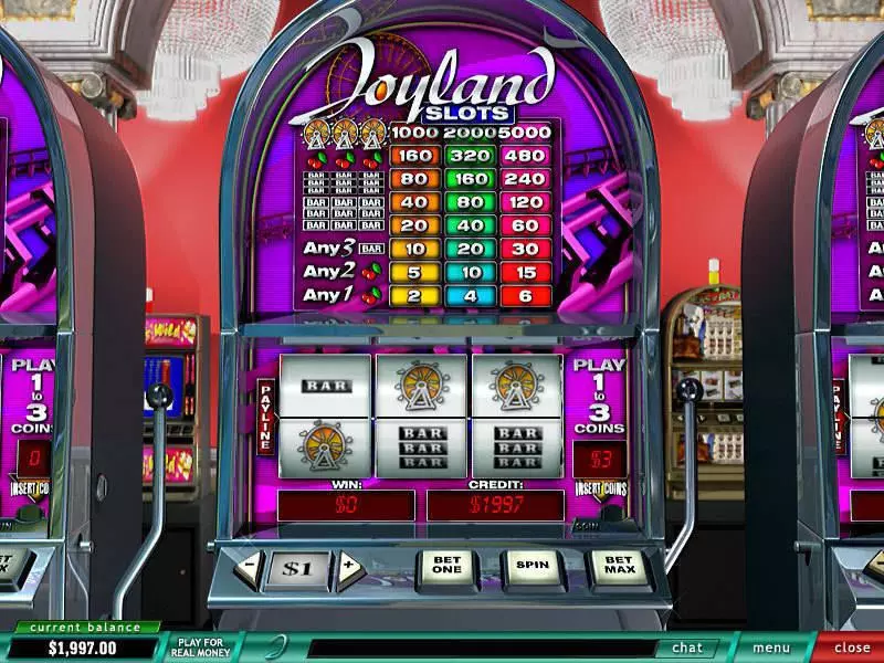 Joyland Slots PlayTech 
