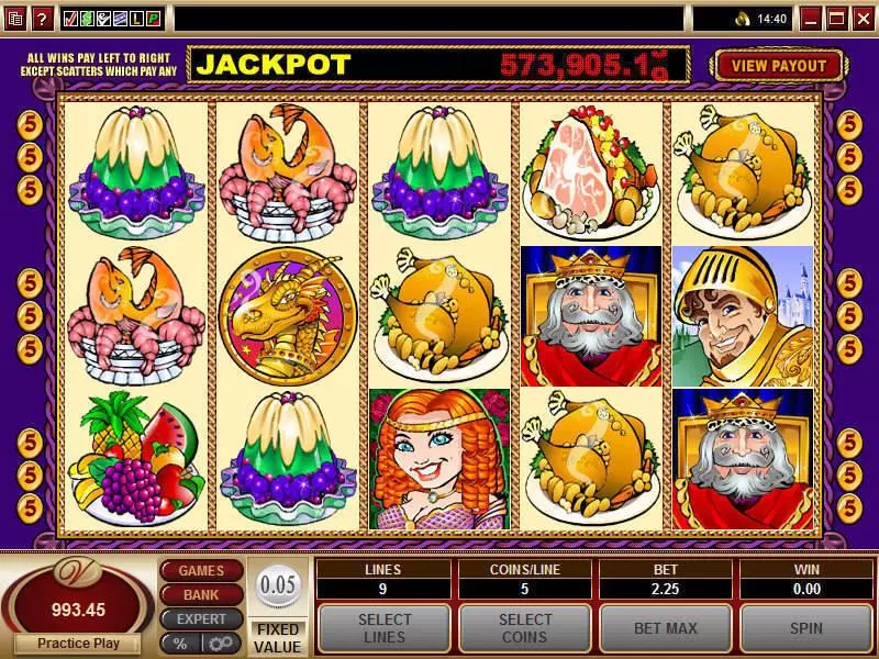 King Cashalot Slots Microgaming Second Screen Game
