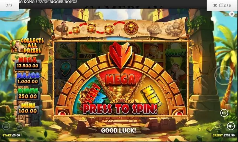 King Kong 3 Slots Blueprint Gaming Free Spins