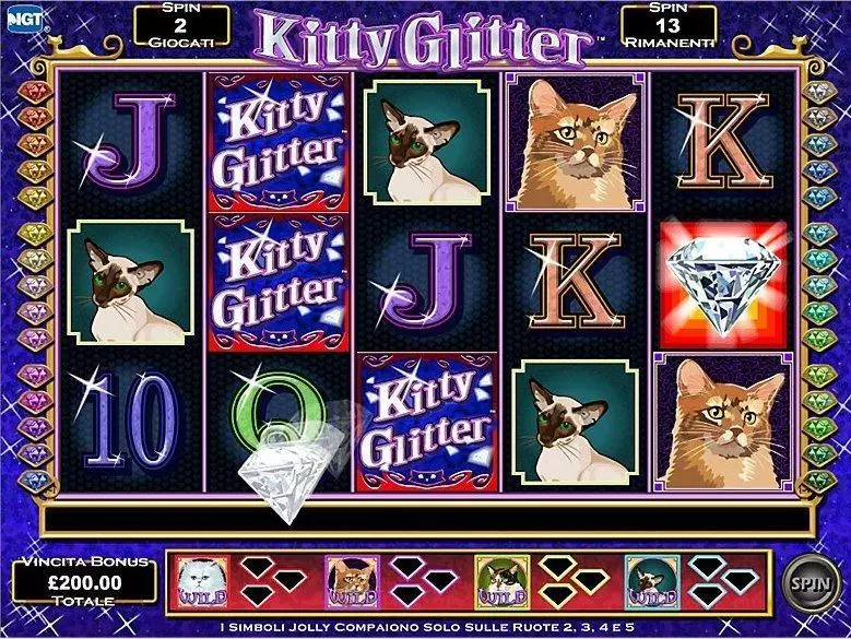 Kitty Glitter Slots IGT Free Spins