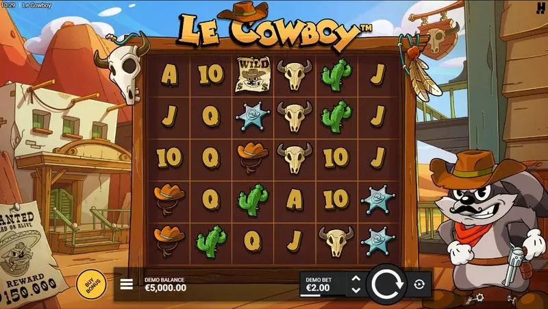 Le Cowboy Slots Hacksaw Gaming Bonus GameFree Spins