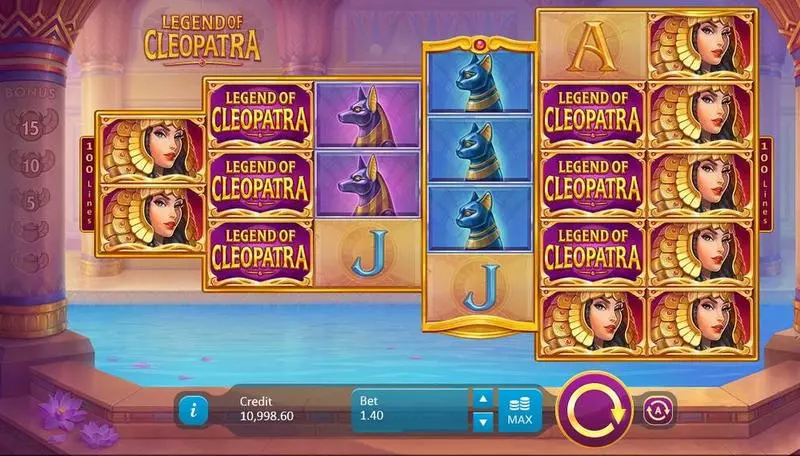 Legend of Cleopatra Slots Playson Free Spins