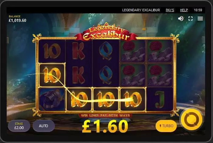 Legendary Excalibur Slots Red Tiger Gaming Re-Spin