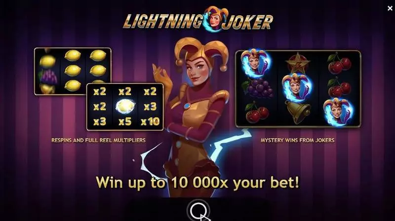 Lightning Joker Slots Yggdrasil 