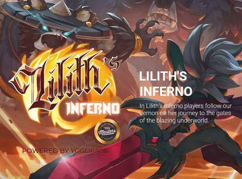 Lilith's Inferno  Slots Yggdrasil Free Spins