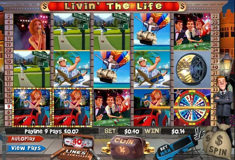 Livin The Life Slots WGS Technology Free Spins