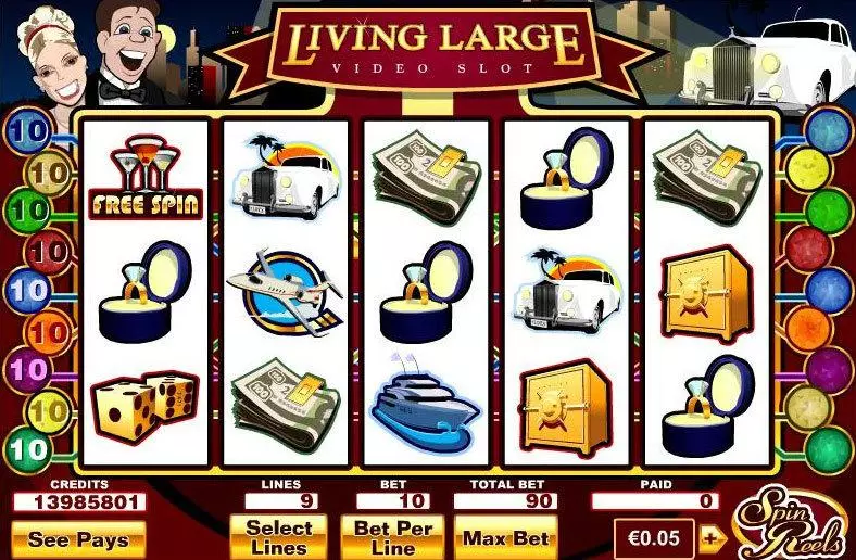 Living Large Slots Parlay Free Spins