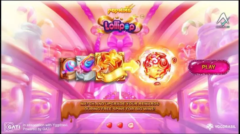 Lollipop Slots AvatarUX Free Spins