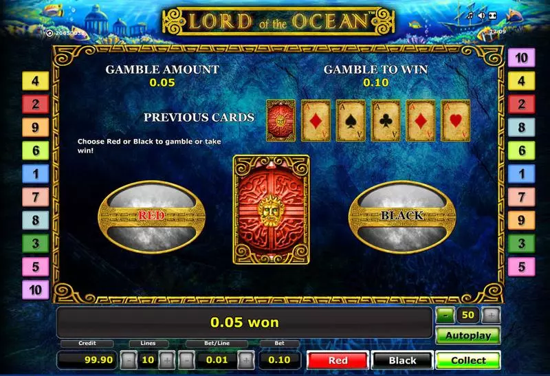 Lord of the Ocean Slots Novomatic Free Spins