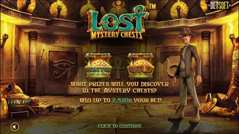 Lost Mystery Chests Slots BetSoft Free Spins
