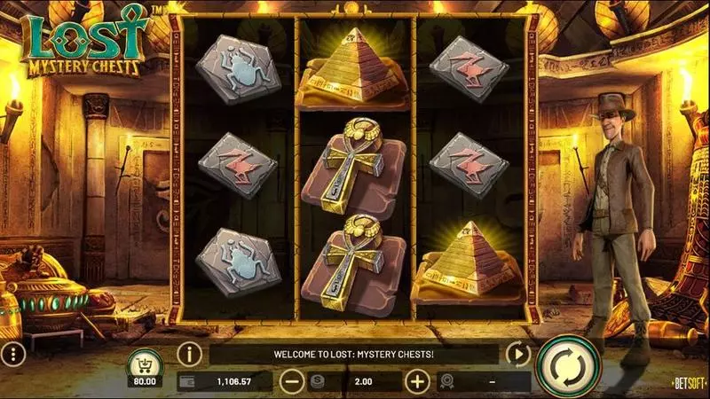 Lost Mystery Chests Slots BetSoft Free Spins