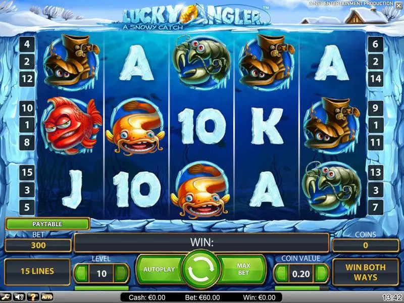 Lucky Angler Slots NetEnt Free Spins