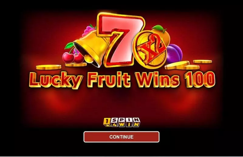 LUCKY FRUIT WINS 100 Slots 1Spin4Win Multipliers