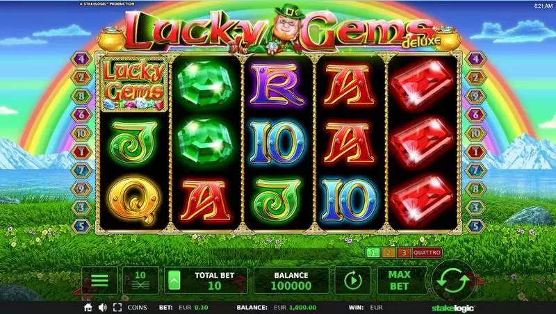 Lucky Gems Deluxe Slots StakeLogic 