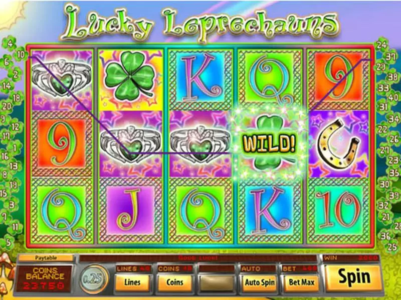 Lucky Leprechauns Slots Saucify Free Spins