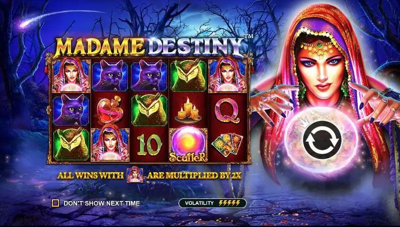 Madame Destiny Slots Pragmatic Play Free Spins