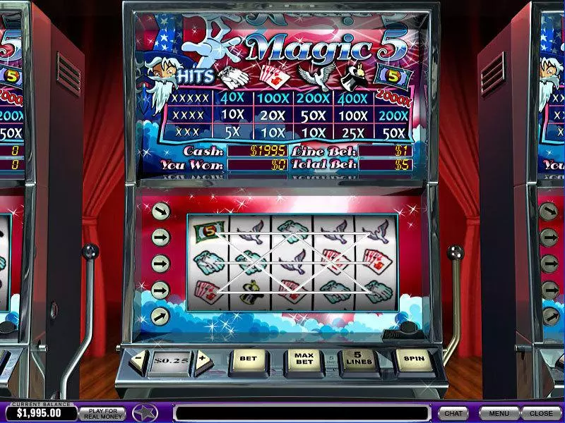 Magic 5 Slots PlayTech 