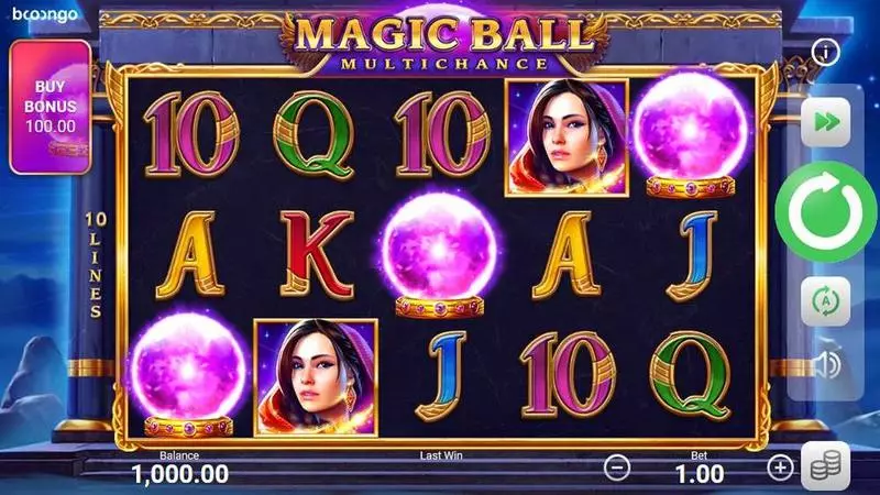 Magic Ball Multichance Slots Booongo Buy Feature