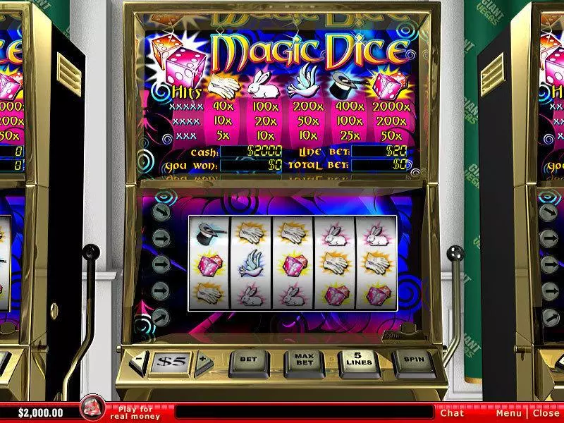 Magic Dice Slots PlayTech 
