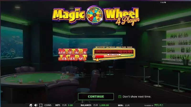 Magic Wheel 4 Player Slots StakeLogic Wheel of Fortune