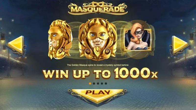 Mascquerade Slots Red Tiger Gaming 