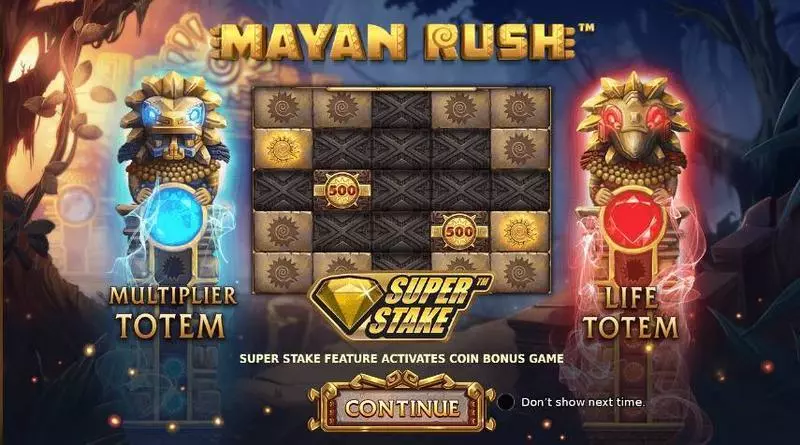 Mayan Rush Slots StakeLogic Multipliers
