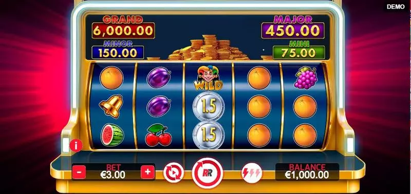 Mega Coins Slots Red Rake Gaming Bonus GameCollect Wild