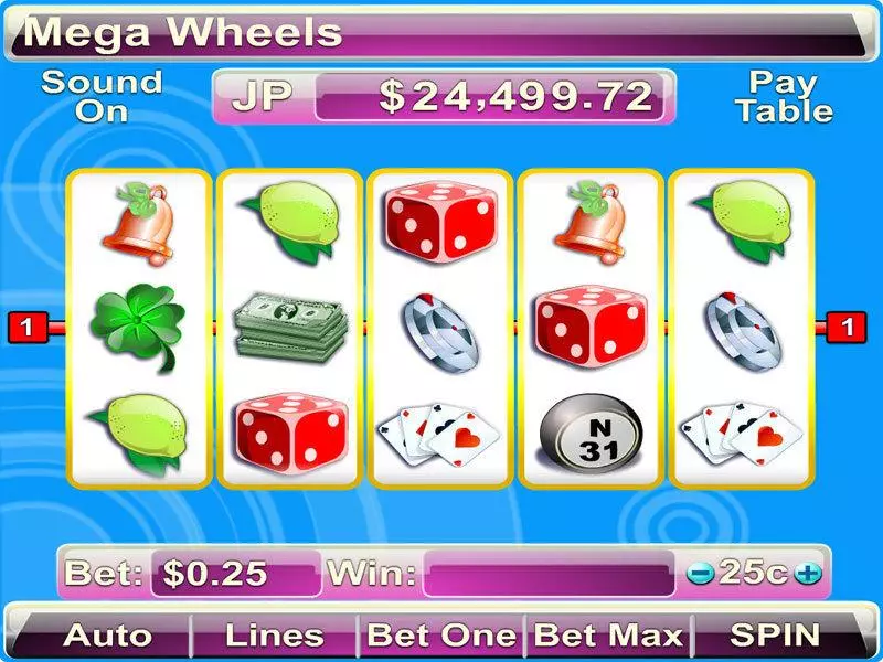 Mega Wheels Slots Byworth Second Screen Game
