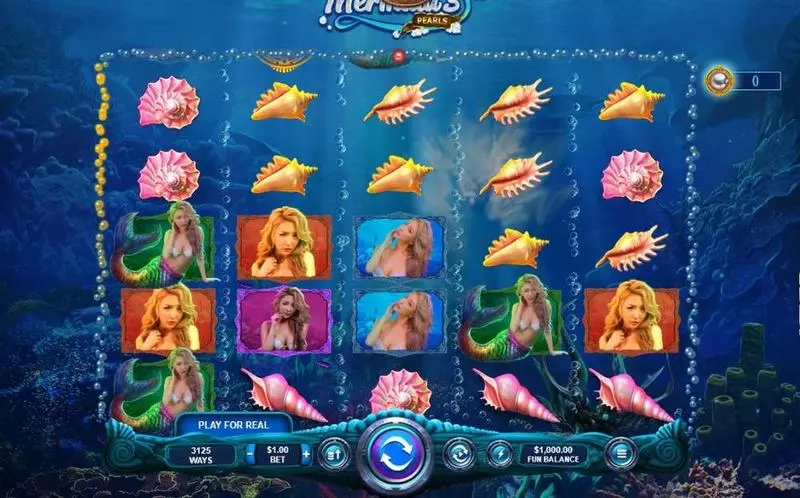 Mermaid's Pearls Slots RTG Pick a Box