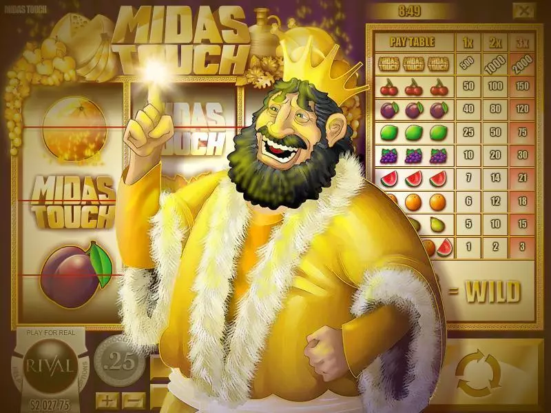 Midas Touch Slots Rival 