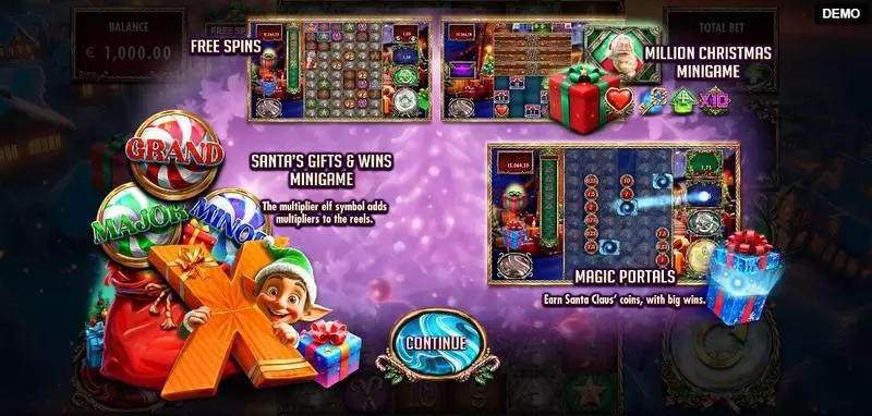 Million Christmas 3 Slots Red Rake Gaming Free SpinsMinigame