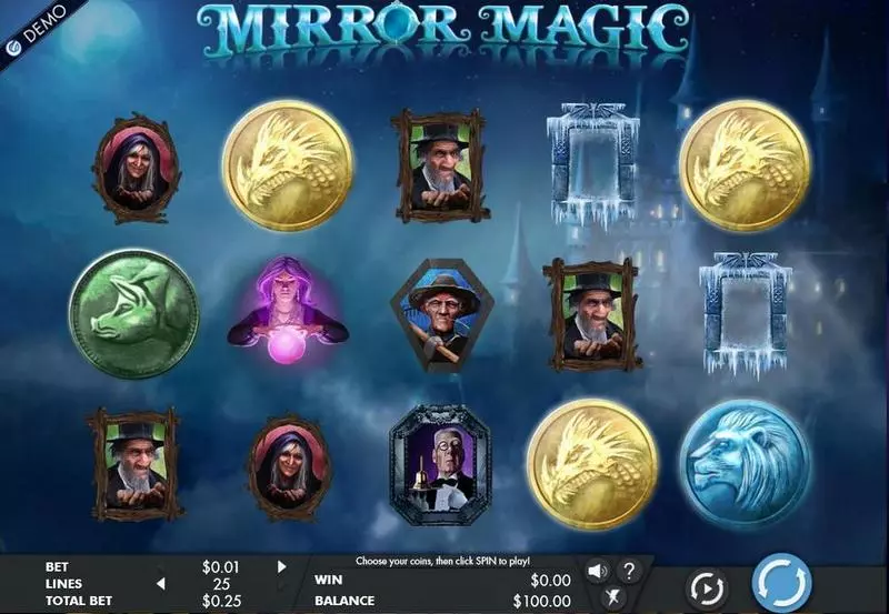 Mirror Magic Slots Genesis Free Spins